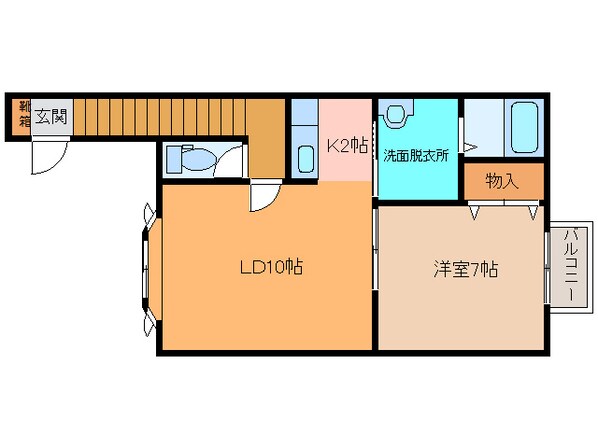 FREAⅡの物件間取画像